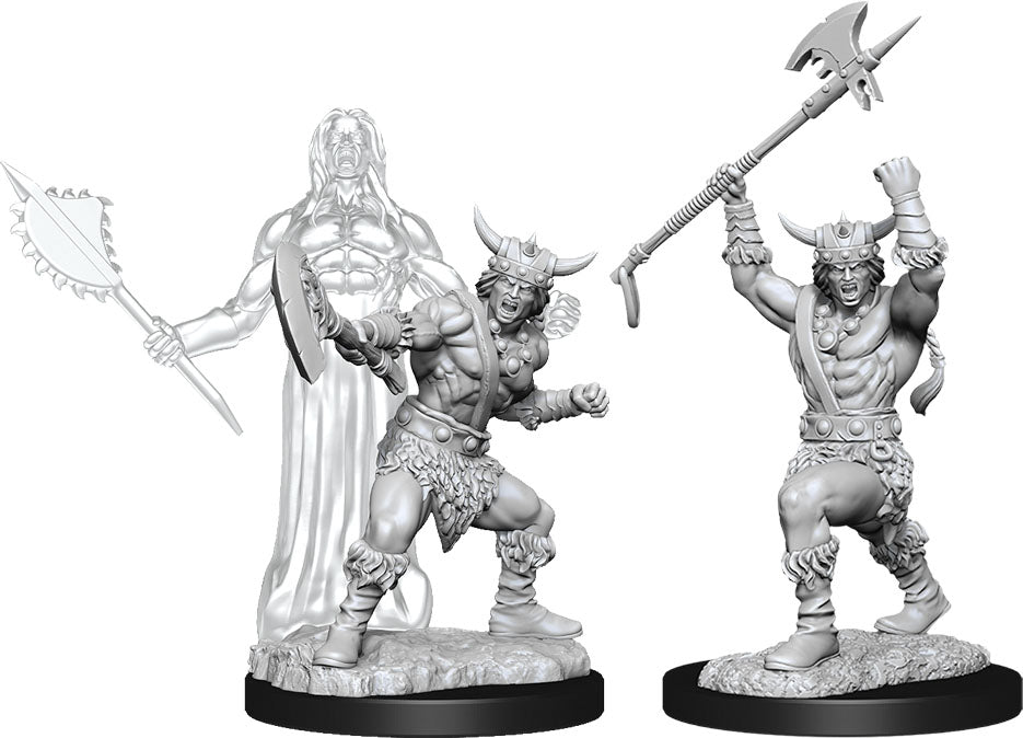 D&D Miniatures: Nolzur's Marvelous Miniatures: Human Barbarian