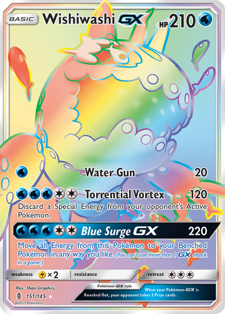 Wishiwashi GX (151/145) [Sun & Moon: Guardians Rising]