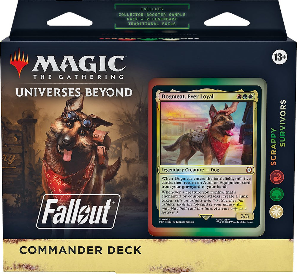 Fallout: Out of the Vault - Scrappy Survivors Commander Deck