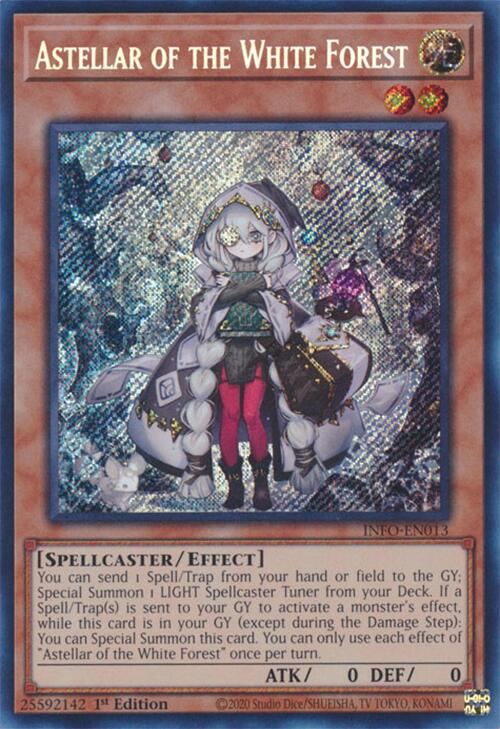 Astellar of the White Forest [INFO-EN013] Secret Rare