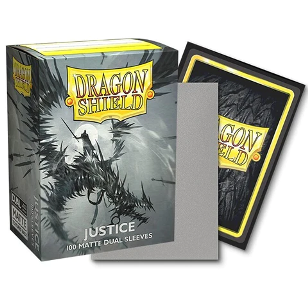 Dragon Shields 100 Dual Matte Justice