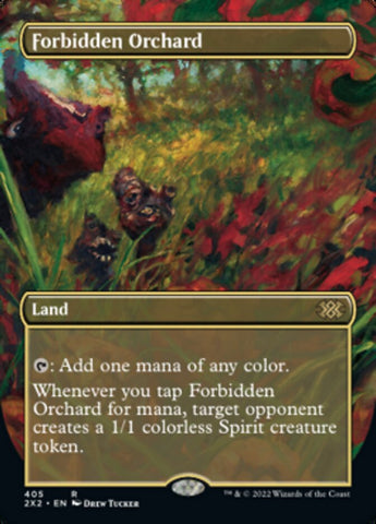 Forbidden Orchard (Borderless Alternate Art) [Double Masters 2022]