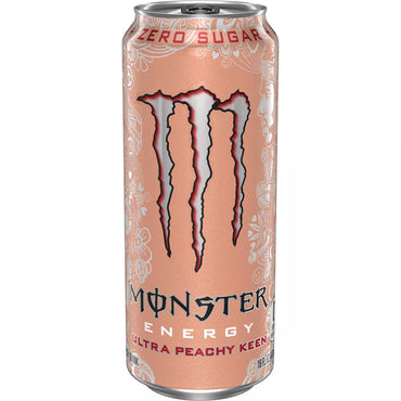 Monster Energy Ultra Peachy Keen Energy Drink - 16 fl oz Can