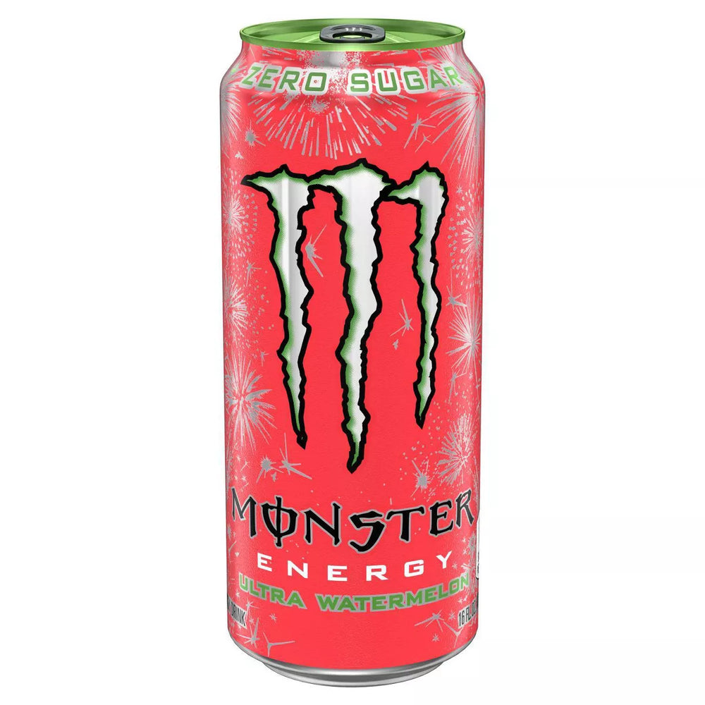 Monster Ultra Watermelon Energy Drink - 16 fl oz Can