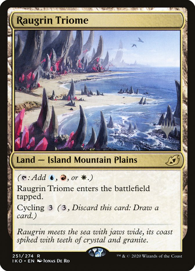 Raugrin Triome (Promo Pack) [Ikoria: Lair of Behemoths Promos]