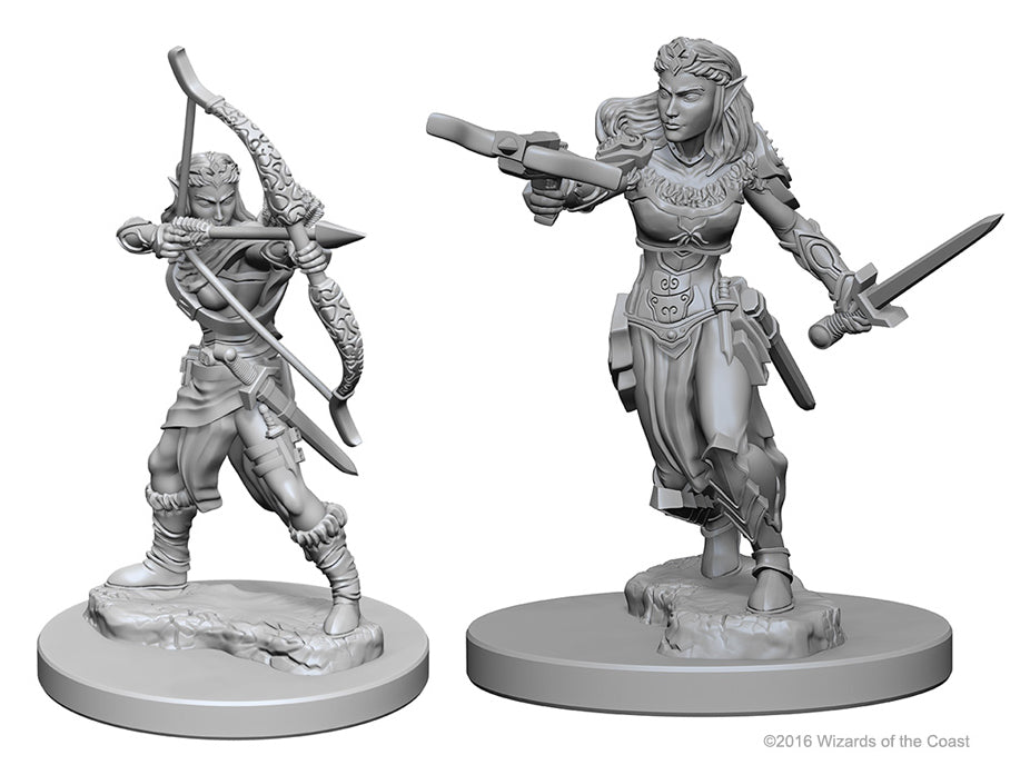 Dungeons & Dragons Nolzur`s Marvelous Unpainted Miniatures: W01 Elf Female Ranger