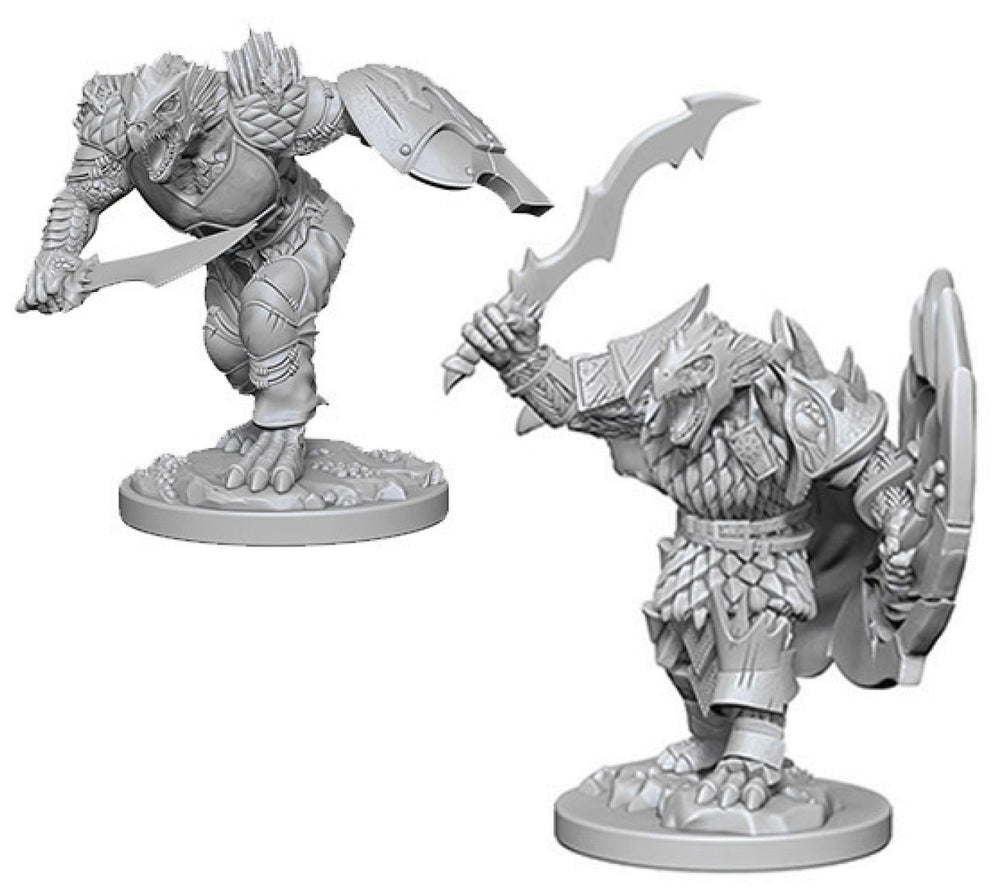 Dungeons & Dragons Nolzur`s Marvelous Unpainted Miniatures: W04 Dragonborn Male Fighter