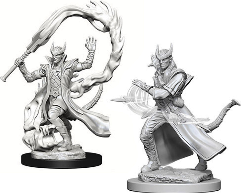 Dungeons & Dragons Nolzur`s Marvelous Unpainted Miniatures: W04 Tiefling Male Sorcerer