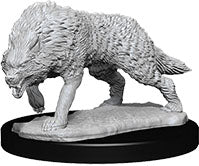 WizKids Deep Cuts Unpainted Miniatures: W07 Timber Wolves