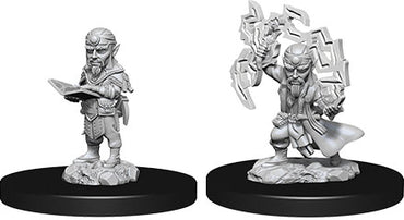 Pathfinder Deep Cuts Unpainted Miniatures: W09 Male Gnome Sorcerer