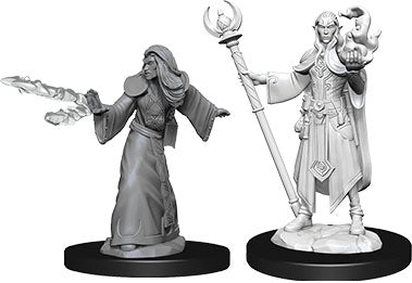 Dungeons & Dragons Nolzur`s Marvelous Unpainted Miniatures: W09 Male Elf Wizard