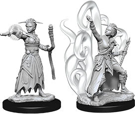 Dungeons & Dragons Nolzur`s Marvelous Unpainted Miniatures: W10 Female Human Warlock