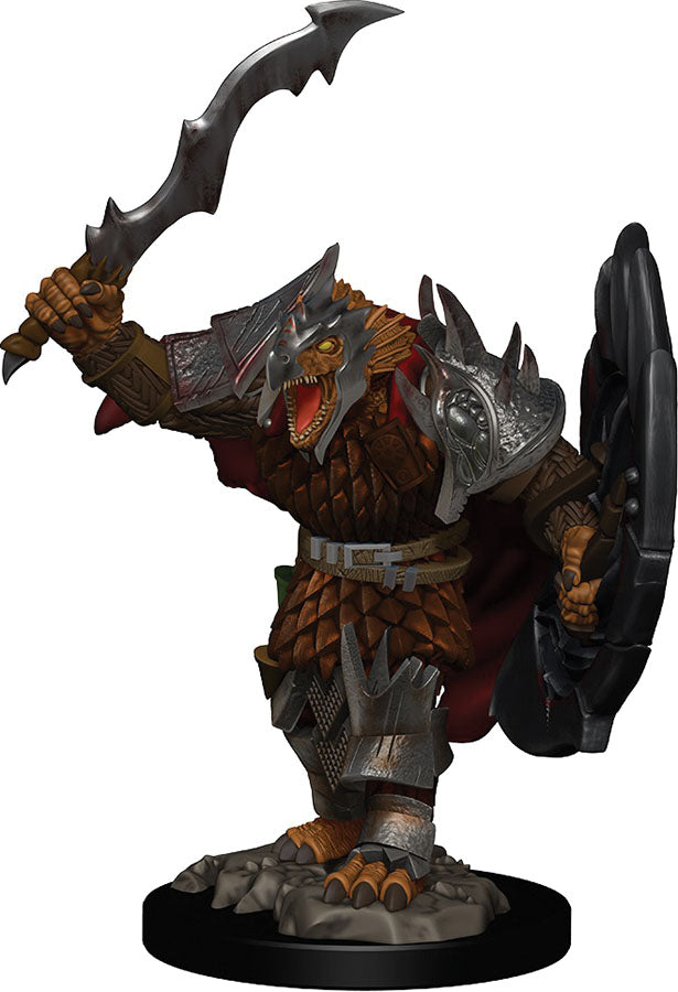 Dungeons & Dragons Fantasy Miniatures: Icons of the Realms Premium Figures W01 Dragonborn Male Fighter