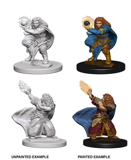 Dungeons & Dragons Nolzur`s Marvelous Unpainted Miniatures: W04 Dwarf Female Wizard