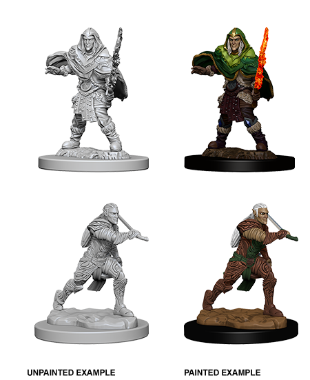 D&D Nolzur's Marvelous Unpainted Minis: W6 Male Elf Fighter