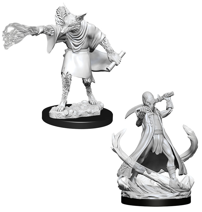 Dungeons & Dragons Nolzur`s Marvelous Unpainted Miniatures: W11 Arcanaloth & Ultroloth