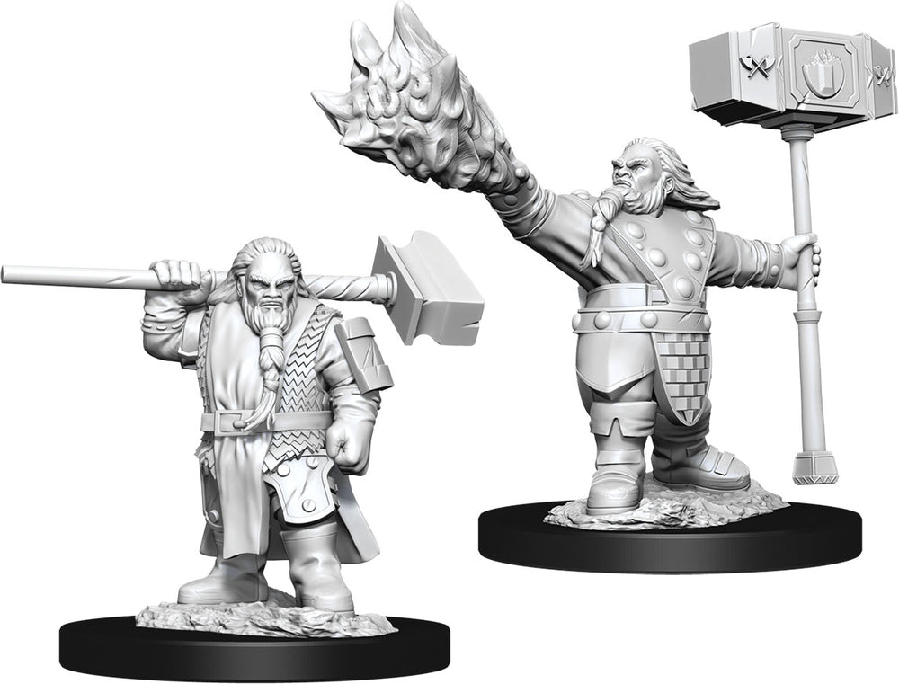 Dungeons & Dragons Nolzur`s Marvelous Unpainted Miniatures: W11 Male Dwarf Cleric