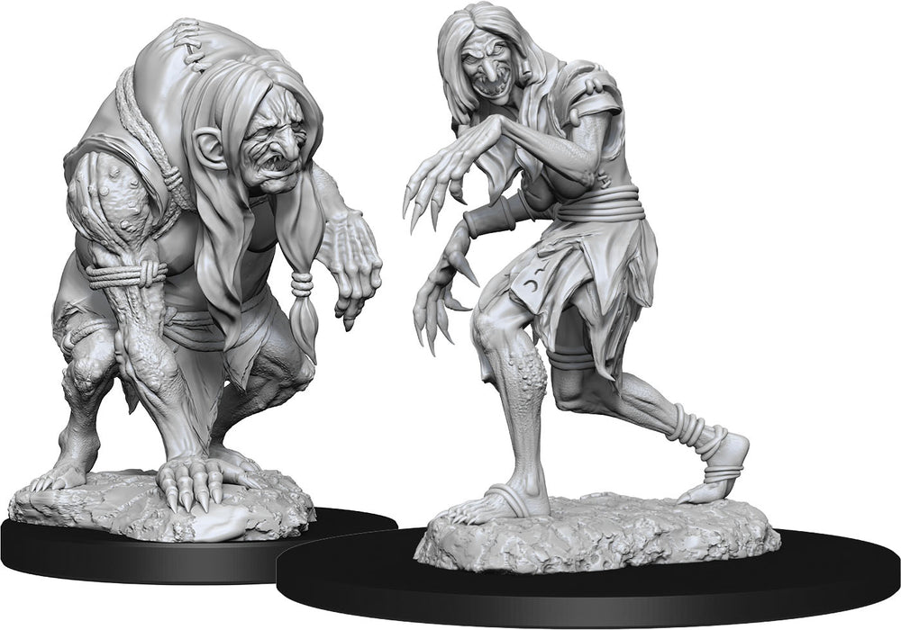 Pathfinder Deep Cuts Unpainted Miniatures: W14 Annis Hag & Green Hag