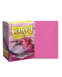 Dragon Shields: (100) Matte - Pink Diamond