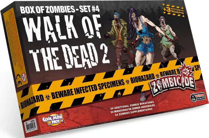 Zombicide: Walk of the Dead 2 Box of Zombies, Set 4