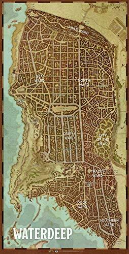 Dungeons & Dragons (5th Ed.): Waterdeep City Map