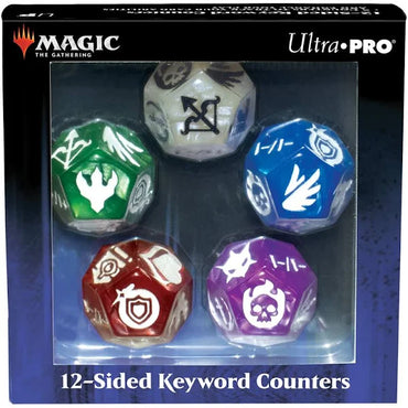 MTG 12 Sided Keyword Counters